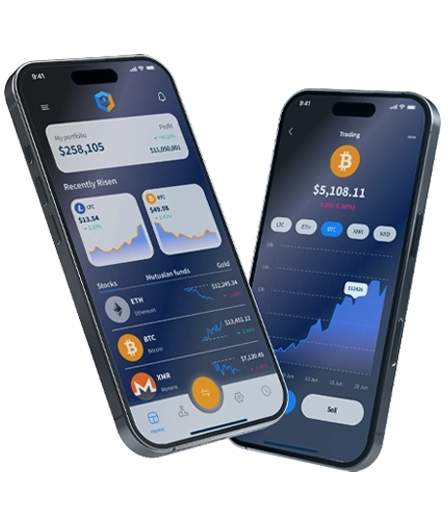 SAPcoin Smartphone-Dashboard